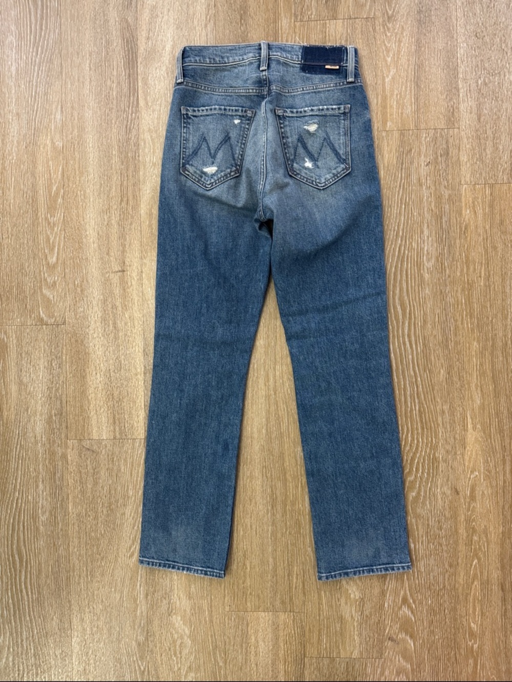 MOTHER Superior High Waisted Rider Ankle Jeans Far Beyond the Sky Size 25 - Picture 5 of 12